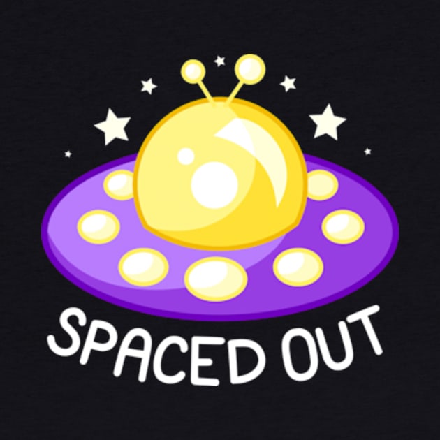 Spaced Out - Yellow and Purple by JadedOddity